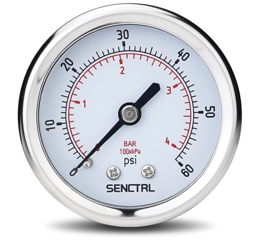 Pressure Gauge - bottom mount