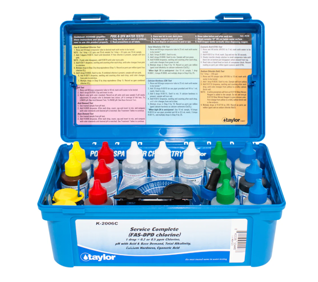 Taylor K-2006C Complete (FAS-DPD Chlorine) Test Kit